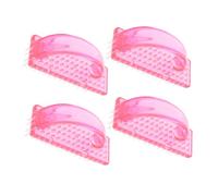 POPETPOP 4 Piezas Cepillos De Uñas Con Mango Cepillo Para Uñas Con Mango Cepillo Para Limpiar Uñas Cepillo Limpiador De Uñas Cepillo Para Fregar Pedicura Cerdas El Plastico Suministros