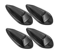 POPETPOP 4 Piezas de Antena para Coche de Plástico Diseño Aleta de Mejora Señal FM Am para Decoración y Optimización de Comunicación