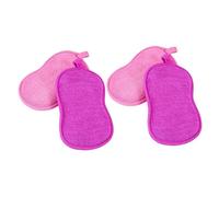 POPETPOP 4 Piezas Esponjas De Baño Forma Cacahuete Esponja De Ducha Infantil Cepillo De Baño Para Ducha Cepillo Para Uso