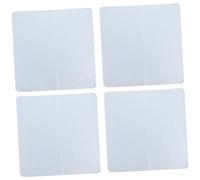 POPETPOP 4 Piezas Paños de Limpieza de Microfibra para Gafas y Pantallas de Unidades Limpiador y Seguro para Lentes Móviles y Ordenadores para Superficies Color Azul