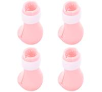 POPETPOP 4 Piezas pies de Gato rascarse raspador Cat Footwear Zapatos de Gato de Silicona Botas con uñas de Gato Zapatos de Gato para Uso de Gatos Botines de Gato Gel de sílice Rosa
