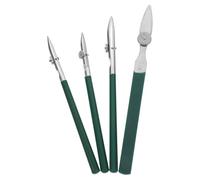 POPETPOP 4 piezas Plumas de Dibujo Ajustables con Punta Tipo de Pato para Líneas Precisas y Técnicas Resistentes y Cómodas para Artistas Pintores y Caligrafía Profesional