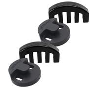 POPETPOP 4 piezas Silenciadores de Goma para Violín y Incluye Silenciador de y Redondo Accesorios Livianos y Duraderos para Práctica y Presentación Compatible con Violines Completo