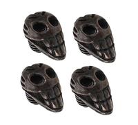 POPETPOP 4 Piezas Silenciadores para Tijeras de Peluquería Metalicos con Diseño de Amortiguadores para Tijeras Profesionales Reducción de Ruido para Barberías y Salones