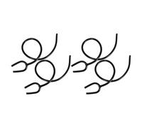 POPETPOP 4 Piezas Tubo de Extensión Flexible para Estetoscopio, Guía de Sonido en Forma, Pvc Negro, Orificio Interior de 4mm, para Clínica y Hospital, Estudiantes de Enfermería y Medicina
