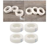 POPETPOP 4 Rollos de Cinta Adhesiva de Color para Extensión de Pestañas, Tela No Tejida, Adhesión Firme y Confortable para Procedimiento de Extensión de Pestañas
