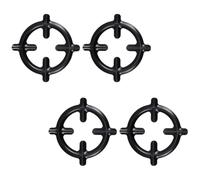 POPETPOP 4 Soportes para Ollas de Hierro para Estufa de Gas Placas de Cocina Resistentes Juego de 4 Piezas para Fogones Pequeños Accesorios para Cafeteras y Cocina Doméstica