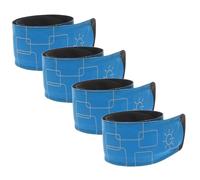 POPETPOP 4piezas Correa De Tobillo Led para Caballo Azul Banda Led Ajustable para Bicicleta Noche Seguridad Nocturna Accesorio Reflectante para Exteriores