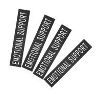 POPETPOP 4piezas Parche Reflectante para Perros De Servicio Arnés De PU para Mayor Seguridad Mascotas para Uso Nocturno y Entrenamiento