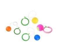 POPETPOP 4piezas Skip Ball Tobillo Juguetes Deportivos De Salto para Niño Niña Anillos Divertidos y Duraderos con Pelotas Coloridas para Ejercicio Al Aire