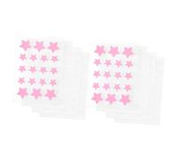 POPETPOP 5 Juegos Correctores Redondos Con Forma De Estrella Para Espinillas Vendajes Hidrocoloides Calcomanías Para Manchas Oleosas Para Espinillas 4 hojas * 5