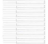 POPETPOP 5 Pares de Clips Acrílicos para Partituras Sujetapáginas Transparentes para Soporte de Música Clips Musicales para Libros de Música Accesorios para Músicos y Pianistas Tamaño