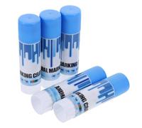 POPETPOP 5 Piezas Crayones de Cera para Marcar Ganado Resistentes al Agua Diseño Giratorio, Ideales para Vacas y Burros Gestión de Crianzas de Granja, Color Azul