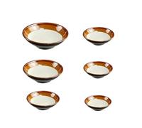 POPETPOP 5 Piezas Cuenco Vintage Tazón de Comida al Vapor de Barro Cuenco de Estofado Estilo Vintage Cerámica sin Costuras No se Deforma para Hoteles y Decorar la Mesa