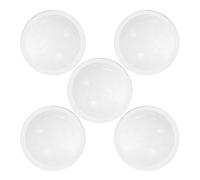 POPETPOP 5 Piezas Lente Convexa LED de Pmma para Linterna Enfoque Ajustable, Lente Óptica Multifuncional 93% de Transmisión de Luz para Uso Profesional y Personal