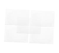 POPETPOP 5 piezas Lona Plástica para Bordar Malla Resistente para Punto Cruz para Manualidades y Proyectos de Costura Tela de Plástico Duradera para Decoración de Bordados