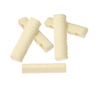 POPETPOP 5 piezas Mandolina Cuerdas Tuerca de Hueso Ranurada Repuesto Duradero Accesorio para Reparación