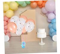 POPETPOP 5 Piezas Pesos para Globos de Multicolor Bloques Decorativos para Fiestas Bodas y Cumpleaños Soporte para Globos con Diseño Práctico
