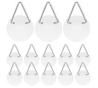 POPETPOP 50 Colgadores de Platos para Pared Adhesivos Invisibles Diseño Minimalista Compacto Sujeción para Exhibición en Cocina o Apartamento Pequeño