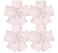 POPETPOP 50 Hojas Papel Encerado para Alimentos Envoltorio de Comida Rosa para Pan y Rollos de Pollo Separación de Alimentos y Fácil de Empaquetar