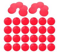 POPETPOP 50 Láminas de Gel Filtro Rojo 70 Mm para Iluminación Ambiental, Superposiciones Transparentes para Luces LED y Estroboscópicas, Accesorios de Corrección de Color para Fotografía