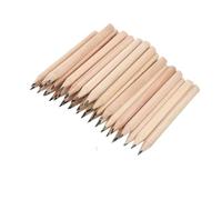 POPETPOP 50 Lápices Cortos de Madera Hb Pintores Profesionales, Material Resistente, Adecuado para Dibujo y Escritura Escolar Varios estilos Varios estilos