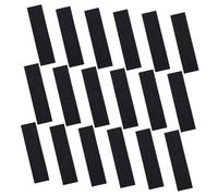 POPETPOP 50 Piezas Estuches Negro con Ventana Transparente Fundas Resistentes para Bolígrafo y Pluma Estilográfica Bolsas para Embalaje y Almacenaje Versátil de Utensilios de Escritura y