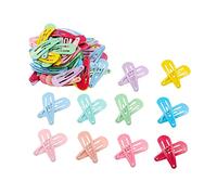 POPETPOP 50piezas Horquillas Pinzas Pelo Broches Pelo de Color Pasadores Presión para Niñas Accesorios para Tocado Flequillo para Fiesta o Diario Unidades