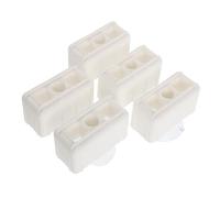 POPETPOP 5piezas Base Valla de Repuesto para Corralito Clips de Soporte para Puerta de Seguridad Accesorios de Anclaje para Postes de Cerca Nursery