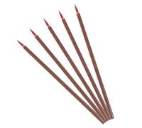 POPETPOP 5piezas Pinceles Chinos de Caligrafía Tradicional Pinceles de Tinta para Escritura y Dibujo Suaves y Duraderos Material Resistente para Práctica Escolar y Lettering
