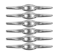 POPETPOP 6 Abrazaderas Metálicas para Cuerdas de Persianas, Gancho de Ventana Seguro y Compacto, Accesorios para Enrollador de Cordón en Hogar y Oficina, Compatibles Persianas Verticales