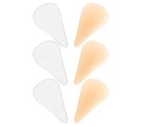 POPETPOP 6 Almohadillas Correctoras de Silicona para Mujeres en Forma de Gota, Cómodas y Adhesivas para Yoga y Natación, Protección Íntima sin Costuras
