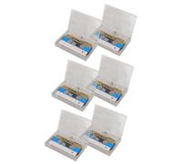 POPETPOP 6 Cintas de Casete de Grabación Vírgenes de 30 Minutos con Estuche Plástico Transparente para DIY y Felicitaciones en Cumpleaños y Ocasiones Obsequios