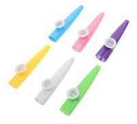 POPETPOP 6 Kazoos de Plástico para Instrumentos Musicales Preescolares en Morado Juguetes Educativos para Fiestas y Primeras Experiencias Musicales