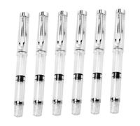 POPETPOP 6 Piezas Bolígrafo de Pincel para Caligrafía Dibujo y Sistema de Tinta Refillable para Artistas