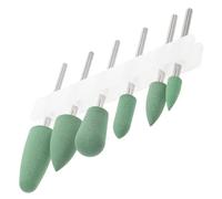 POPETPOP 6 piezas Brocas para Torno Uñas Profesionales para Manicura Pulido Preciso Bordes y Esquinas Accesorio Versátil para Uñas Acrílicas Regalo Práctico para Mujeres