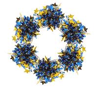 POPETPOP 6 Piezas Pompones de Animadoras Purpurina, Flores para Animar Las Manos, Pet, Piezas Que No se Caen Fácilmente, Diseño Fácil de Poner, para Equipos de Animación, Fiestas