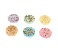 POPETPOP 6 Uds Hojas Pastillas de ducha de aromaterapia lavanda varita mágica hielo burbuja fregar Baño de aromas suministro de spa tabletas aromáticas de baño Elección de