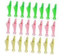 POPETPOP 60 piezas Enhebradores de Agujas de Plástico para Coser Herramienta de Costura Multiusos Surtido Verde Rosa para Máquina y Costura Manual