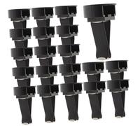 POPETPOP 60Piezas Clip de Ventilación para Uds Ambientador Portátil Accesorios de Aire Acondicionado y Elegante Material y Metálico Instalación