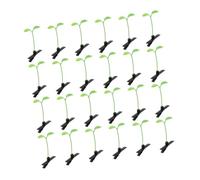POPETPOP 60piezas Pinzas Cabello Forma De Brotes De Soja Horquillas Divertidas y Originales Para Chicas Adolescentes Accesorios Cabello Forma De Plantas