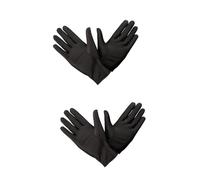 POPETPOP 6pares Guantes Elásticos De Spandex Para Joyería Guantes De Etiqueta Transpirables Color Negro Adecuados Para Inspección y De Objetos