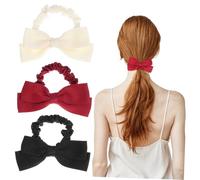 POPETPOP 6piezas Banda Cabello Coleteros Lazo Gomas Elásticas Pelo Coleteros Para Mujer Accesorios Pelo Para Fiestas y Eventos