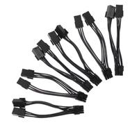 POPETPOP 6piezas Cable Adaptador De Tarjeta Gráfica De Unidades para Gpu Adaptador De Alimentación para Tarjeta Gráfica Extensión De Cable Pcie para Computadora