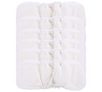 POPETPOP 6Piezas de Reutilizables de Bambú con Insertos Absorbentes y Transpirables el Cuidado