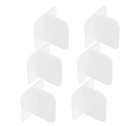 POPETPOP 6piezas Fijaciones Antivuelco para Vallas De Clips Adhesivos Antideslizantes para Seguridad Infantil Soporte Estable para Interiores y