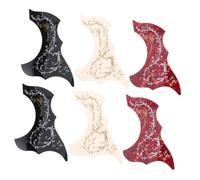 POPETPOP 6piezas Golpeador De Guitarra Acústica Forma De Colibrí Antirayaduras Decorativo Adhesivo Para Instrumentos Musicales