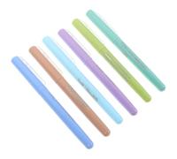 POPETPOP 6piezas Pinceles de Acuarela con Punta de Pincel Suave Tinta Base de Agua Colores Vivos para Caligrafía Lettering Dibujo Técnico y Scrapbooking Kit de Colores para Arte