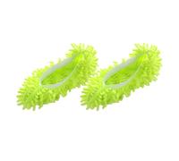 POPETPOP 6piezas Zapatillas Mopa de Microfibra Unidades Calcetines para Andar por Casa Antideslizantes Cubre Zapatos Elásticos para Limpieza Doméstica Rosa Verde y Púrpura