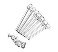 POPETPOP 7 conjuntos Accesorios de Reparación para Ventilador de Mano Remaches y Tuercas de Inoxidable Ejes Metálicos Multi Ventiladores Plegables Mantenimiento y Fijación